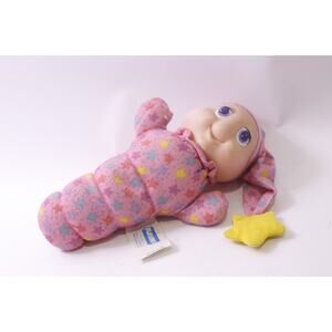 Playskool, Gloworm, Pink Nightgown, Stars Design, Soft Toy, ~ 250729-WH 1332